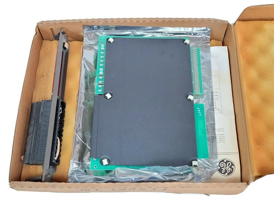 NIB GE FANUC IC600YB802B INPUT MODULE 48VAC W/ IC600FP802A FACEPLATE