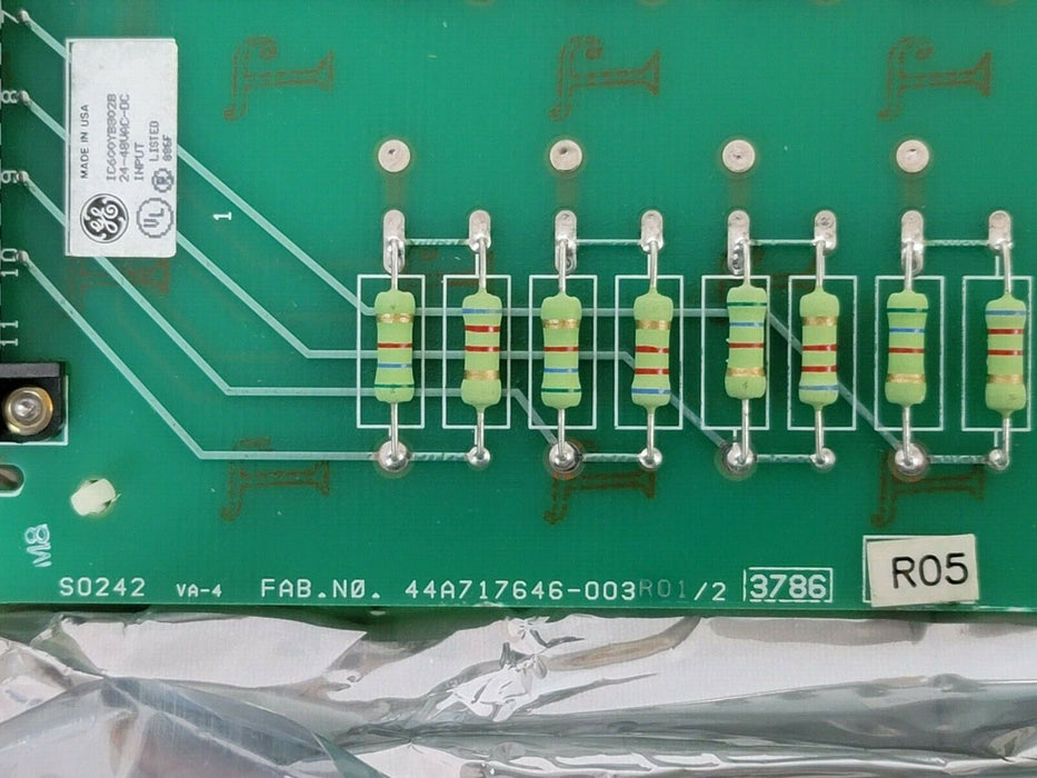 NIB GE FANUC IC600YB802B INPUT MODULE 48VAC W/ IC600FP802A FACEPLATE