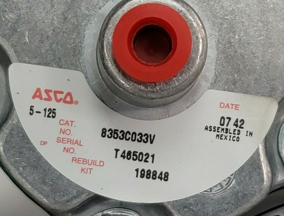 NIB ASCO 8353C033V DIAPHRAGM VALVE 3/4''