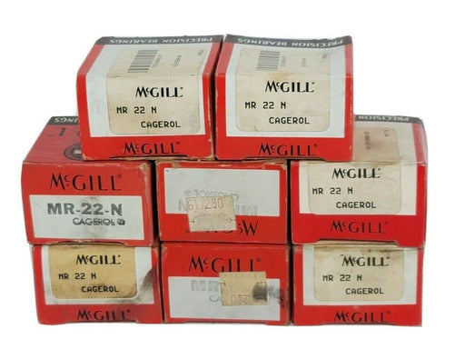 LOT OF 8 NIB MCGILL MR22N CAM FOLLOWERS MR-22-N