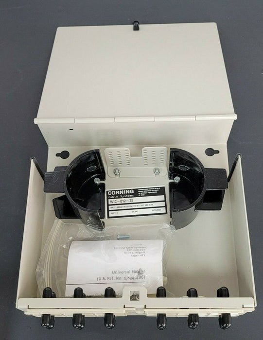 NIB CORNING WIC-012-25 WALL-MOUNT INTERCONNECT CENTER WIC01225