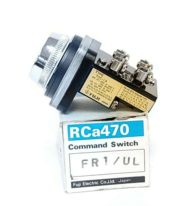 NIB FUJI ELECTRIC RCA470 FR1/UL COMMAND SWITCH