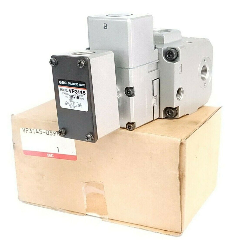 NIB SMC VP3145-039TB SOLENOID VALVE VP3145 AC 220V