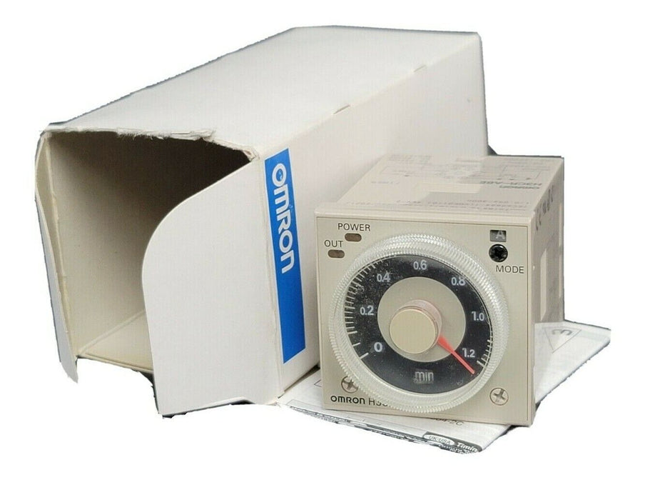 NIB OMRON H3CR-A8E SOLID STATE TIMER H3CR, 0.05S-300H