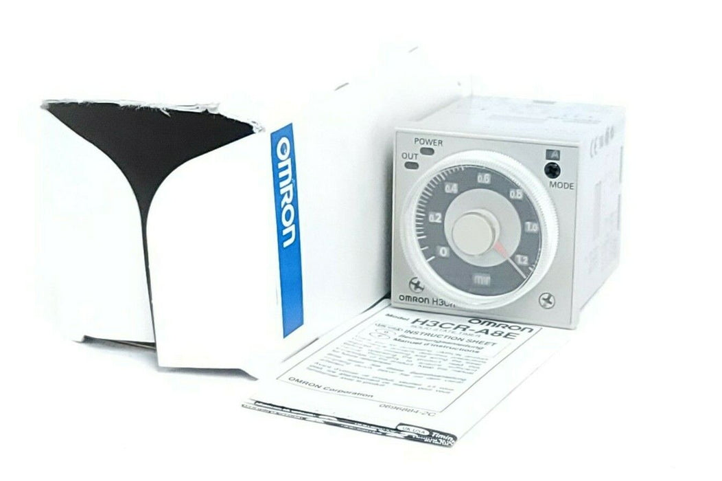 NIB OMRON H3CR-A8E SOLID STATE TIMER H3CR, 0.05S-300H