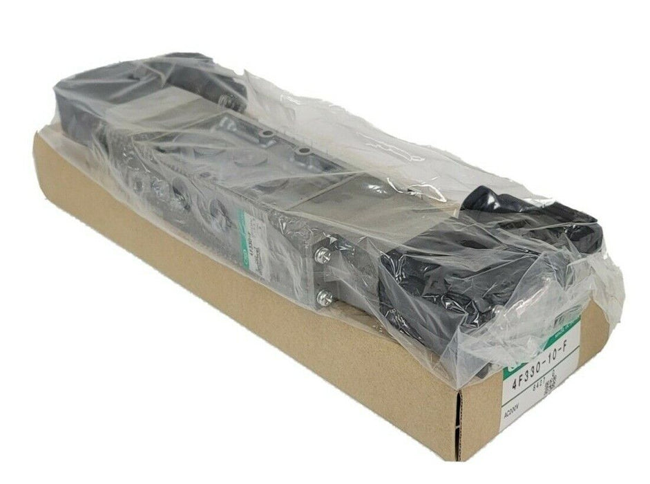 NIB CKD 4F330-10-F PNEUMATIC PILOT VALVE AC200V 4F33010F