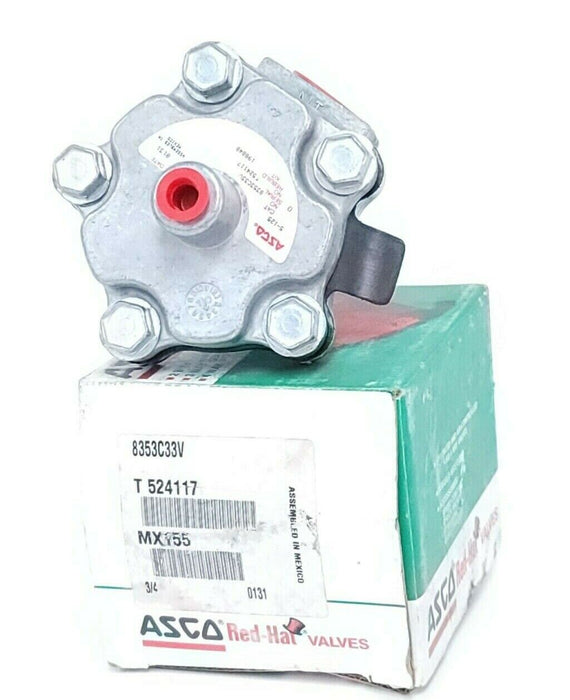 NIB ASCO 8353C33V VALVE 3/4'' 5-125