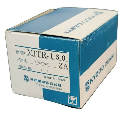 NIB KYODO DENKI MITR-160 INTER RUPTER AC110V/230V MITR-160ZA