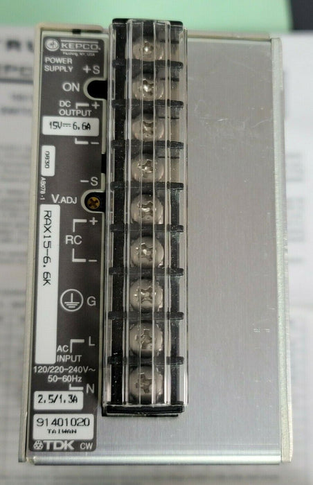 NIB KEPCO RAX15-6.6K POWER SUPPLY RAX1566K