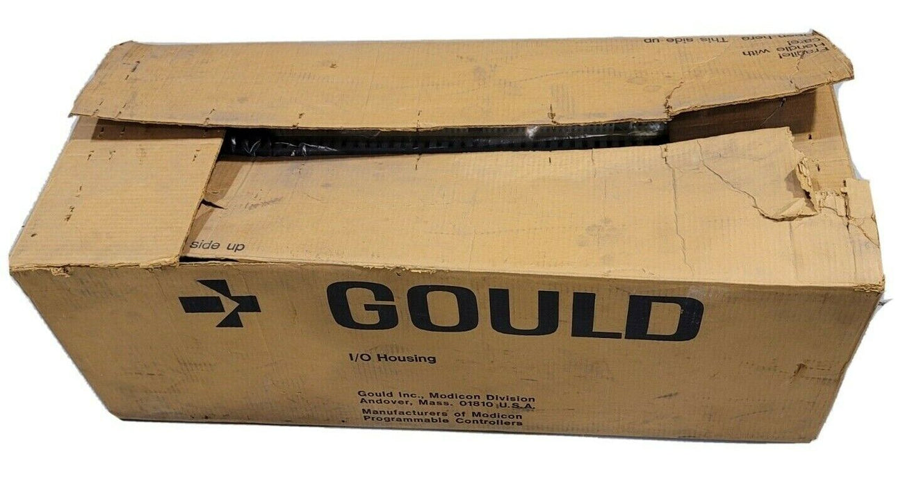BOX OF 2 NEW GOULD MODICON AS-B240-000 RACK ASSEMBLY I/O HOUSINGS ASB240000