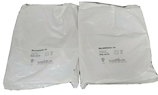 LOT OF 2 NEW MURRELEKTRONIK MURC-4FR-2M FEMALE RECEPTACLES MURC4FR2M 600V 10A