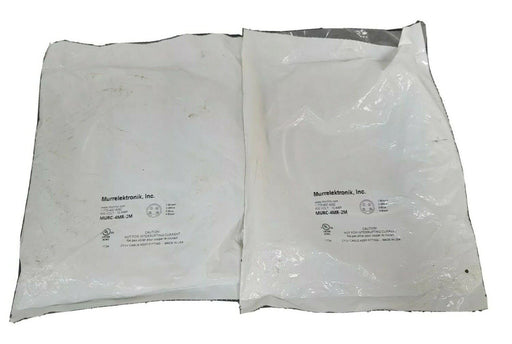 LOT OF 2 NEW MURRELEKTRONIK MURC-4MR-2M RECEPTACLE 600V 10 AMP
