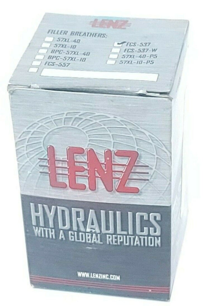 NIB LENZE FCS-537 WEATHERPROOF FILLER BREATHER ASSEMBLY 10 MICRON 180 GPM