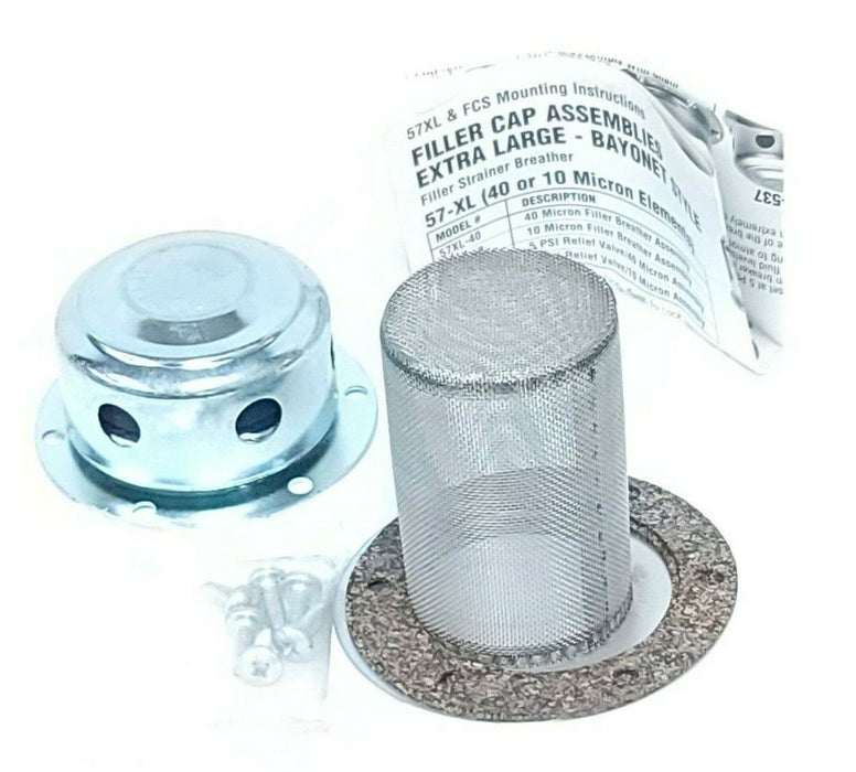 NIB LENZE FCS-537 WEATHERPROOF FILLER BREATHER ASSEMBLY 10 MICRON 180 GPM