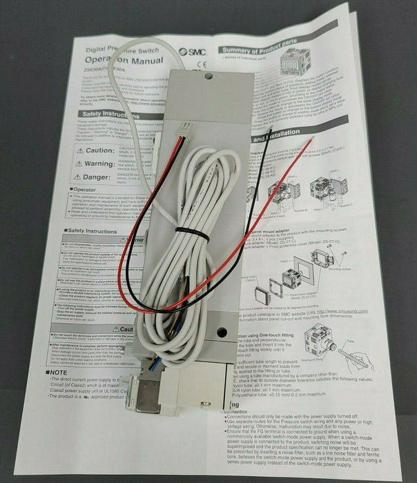 NEW SMC ZL112-K15LZ-DPL VACUUM EJECTOR DIGITAL PRESSURE SWITCH