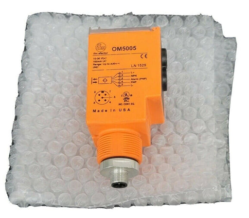 IFM EFECTOR OM5005 FIBRE-OPTIC AMPLIFIER 10-30VDC 100mA