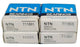 LOT OF 4 NTN 6000ZZ BALL BEARINGS DEEP GROOVE SINGLE ROW 6000ZZ/5K