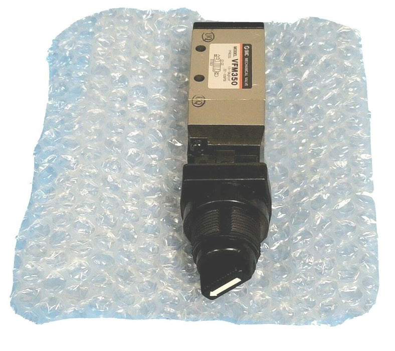 NEW SMC VFM350-02-34B 5-PORT MECHANICAL VALVE - RUBBER SEAL VFM3500234B