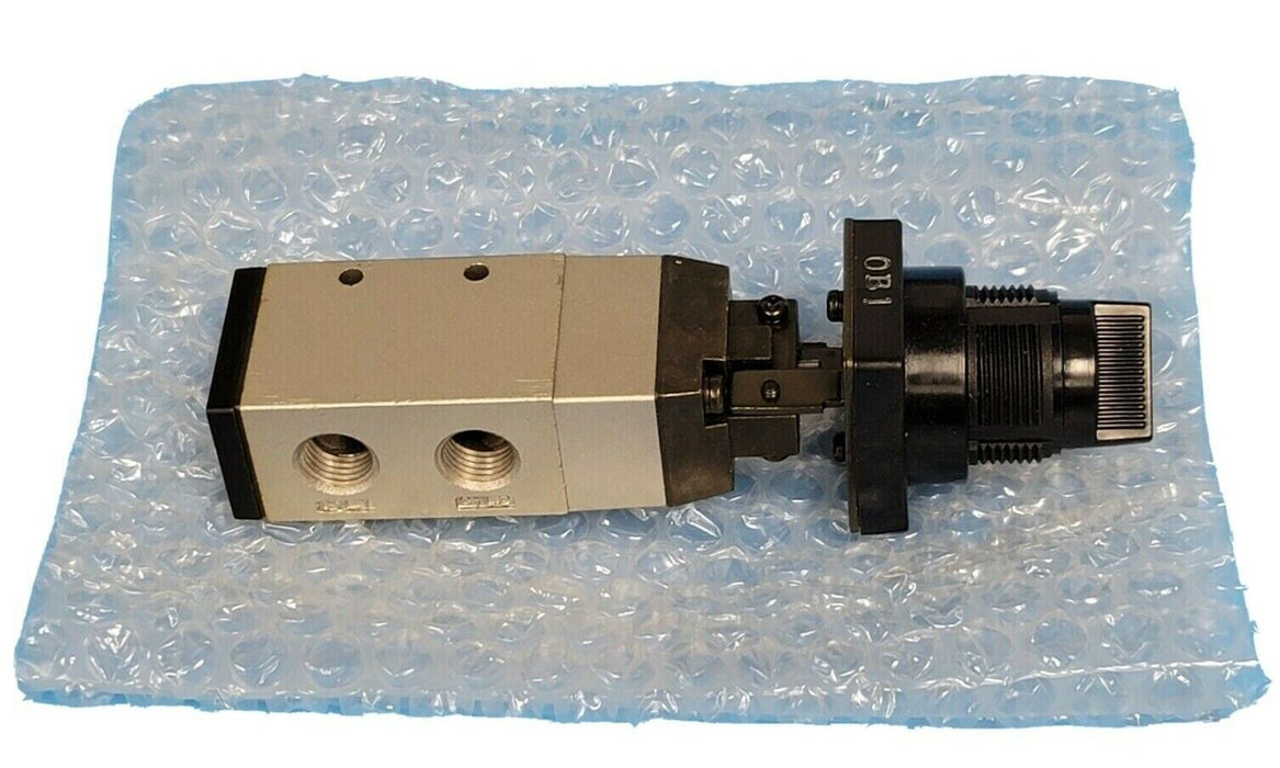 NEW SMC VFM350-02-34B 5-PORT MECHANICAL VALVE - RUBBER SEAL VFM3500234B