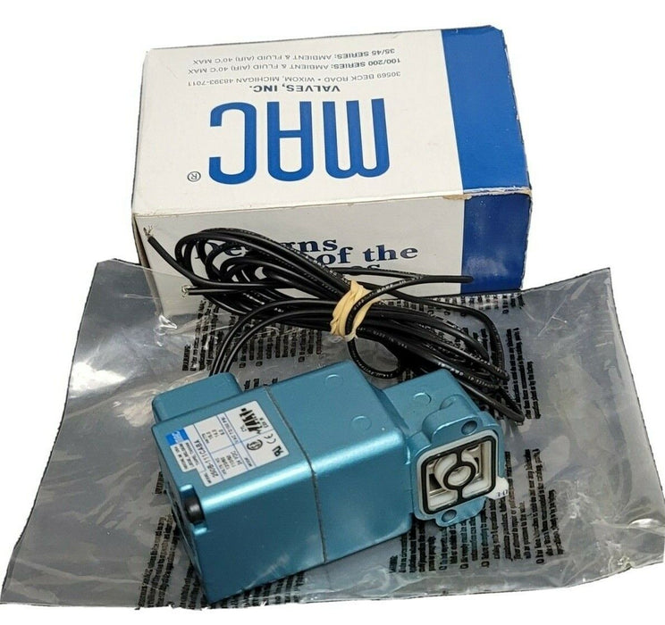 NIB MAC 250B-111CABA SOLENOID VALVE 250B111CABA 24VDC 150PSI
