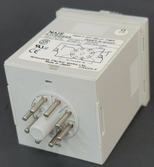 NAIS PM4H-F OFF-DELAY TIMER ATC52343 PM4HF8-M-AC120V