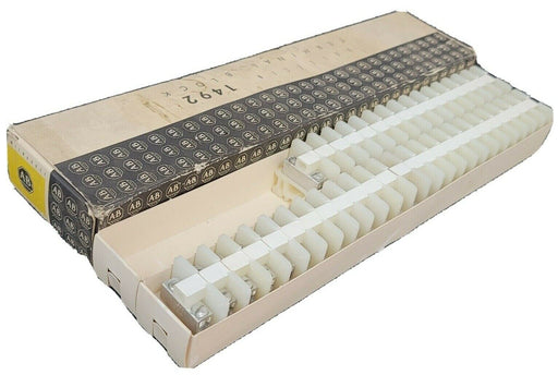 BOX OF 41 NEW ALLEN BRADLEY 1492-CD2 TERMINAL BLOCKS SER. A