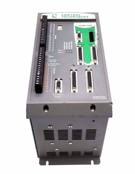 CONTROL TECHNIQUES AX-2000-00-00-03C AXIMA 2000 2-AXIS CONTROLLER 964369-37