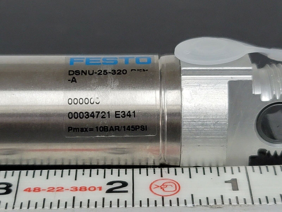 NEW FESTO DSNU-25-320-A CYLINDER DSNU25320A, PMAX= 10BAR/145PSI