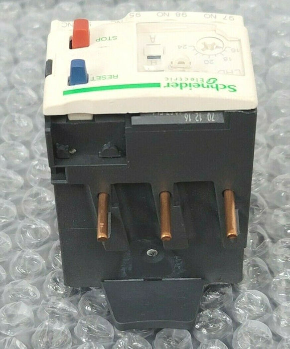 SCHNEIDER ELECTRIC LRD22 THERMAL OVERLOAD RELAY LRD 22 16/24 AMP 3P