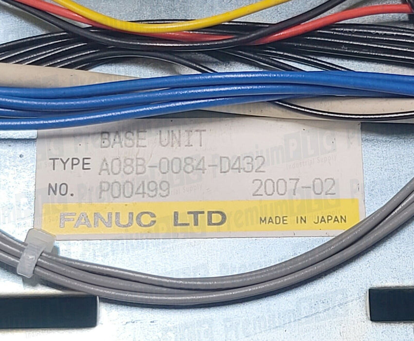 GE FANUC A08B-0084-B412 15" XGA PANEL i PC W/ A08B-0084-D432 & A08B-0084-C120/D