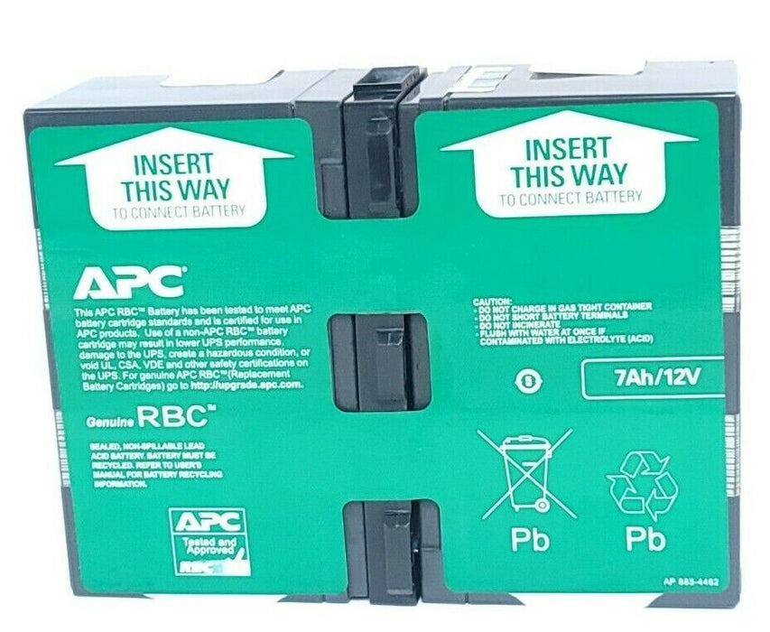 NIB APC APCRBC124 REPLACEMENT BATTERY CARTRIDGE CART# 124