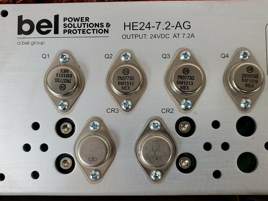 NIB BEL POWER SOLUTION HE24-7.2-AG POWER SUPPLY 24VDC & 7.2A