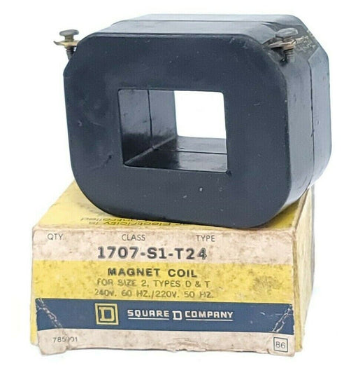 SQUARE D 1707-S1-T24 MAGNET COIL 240-220V 60-50HZ, 1707S1T24