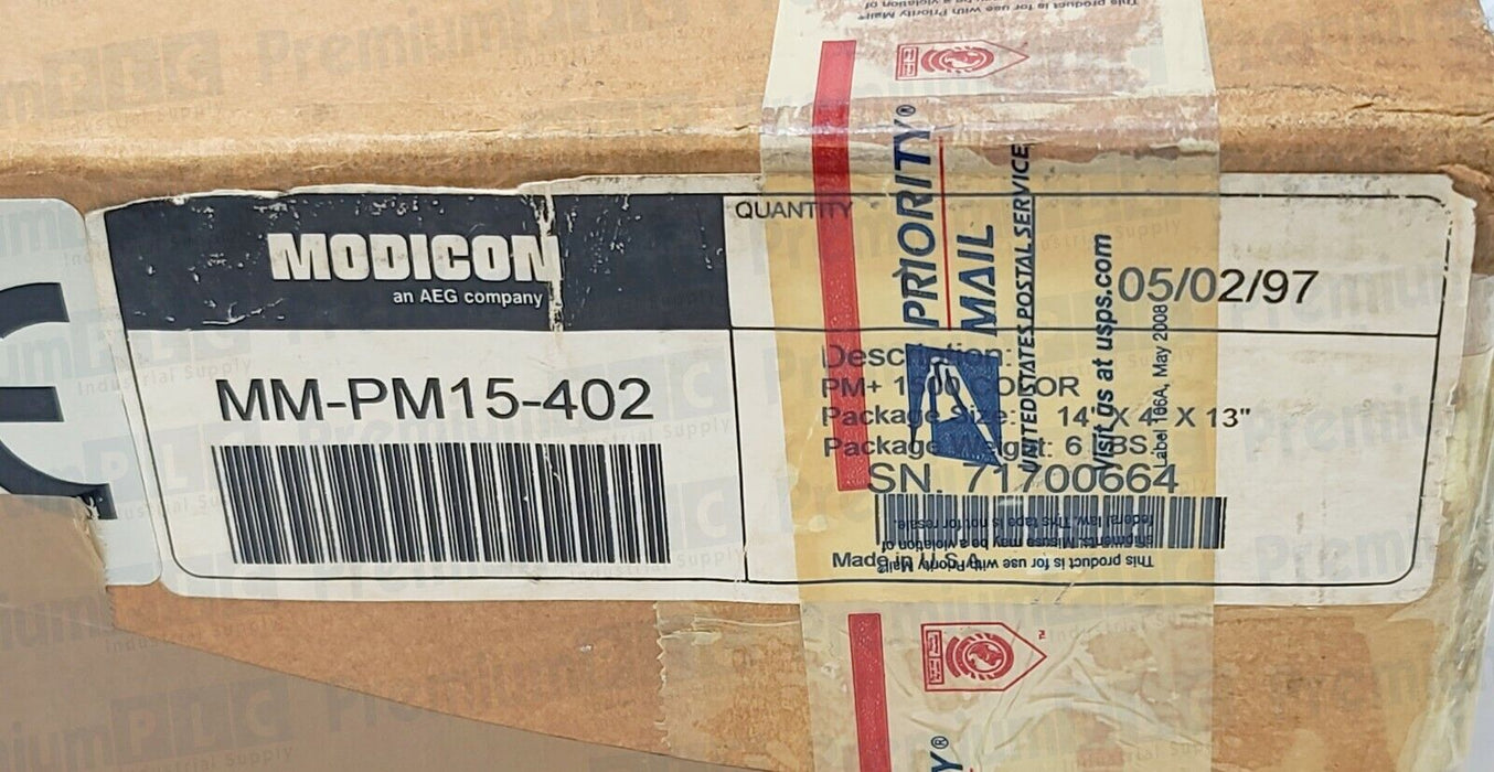SCHNEIDER MODICON MM-PM15-402 / MMPM15402 PANELMATE PLUS 92-01439-00 NSMP