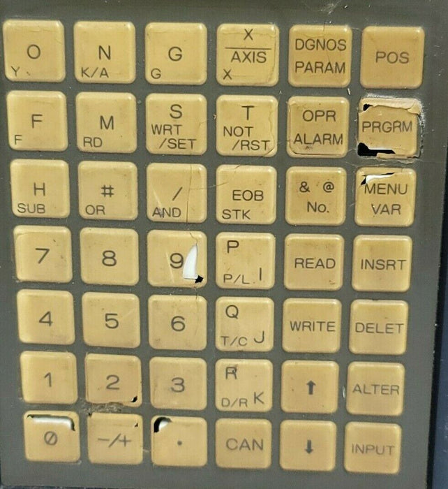 GE FANUC A02B-0118-C043 POWER MATE KEYPAD FOR OPERATOR INTERFACE