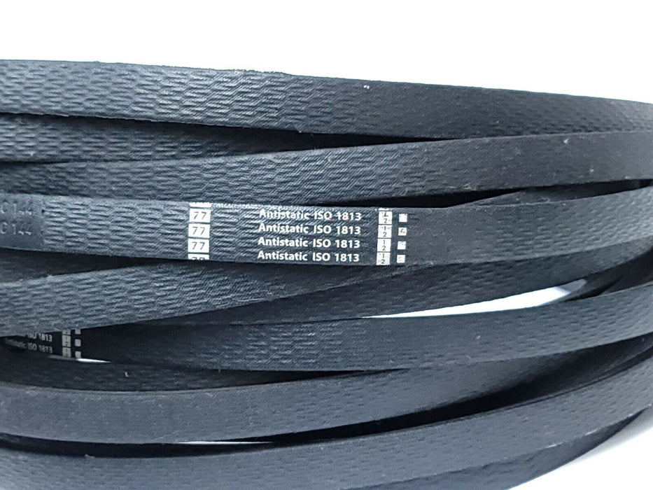 LOT OF 5 NEW OPTIBELT C144 V-BELTS HEAVY DUTY HI-POWER II 22.2X3764MM