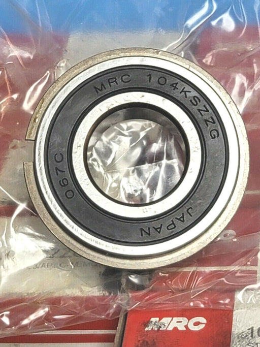 LOT OF 10 NIB MRC 104KSZZG SINGLE ROW BALL BEARINGS