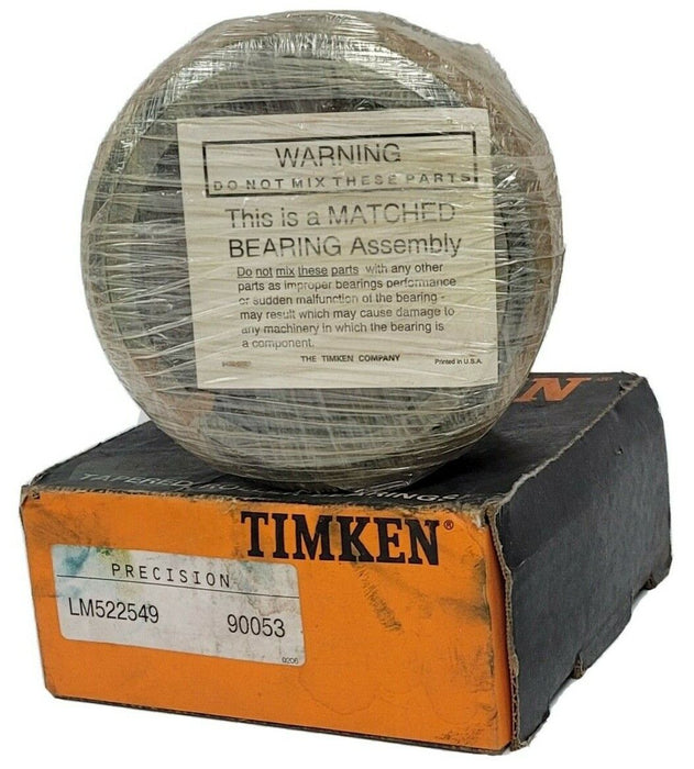 NEW TIMKEN LM522549 90053 PRECISION BEARING LM52254990053
