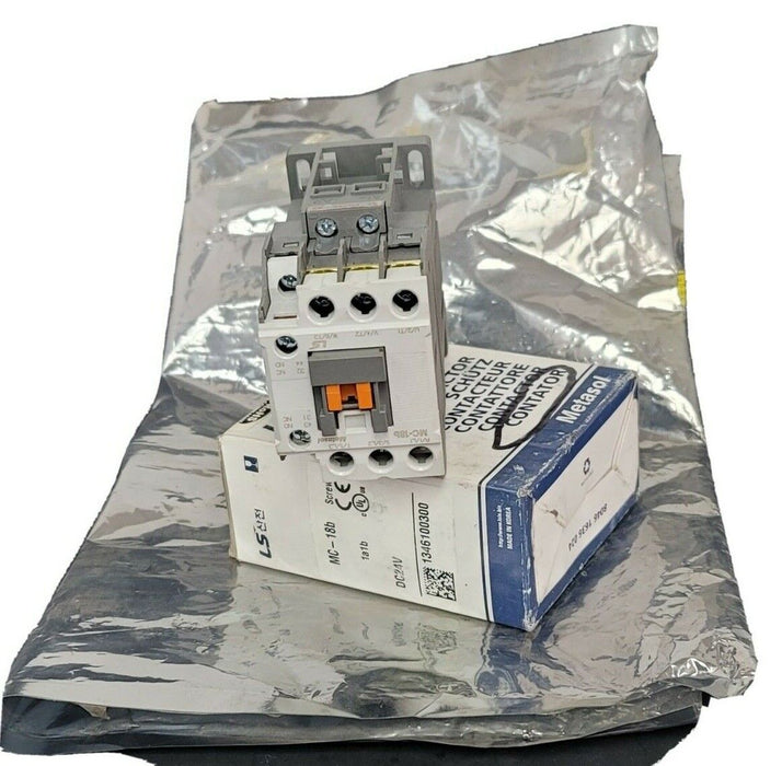 NEW METASOL ALTECH CORP MC-18B-DC24V CONTACTOR 3 POLE 18A MC18BDC24V