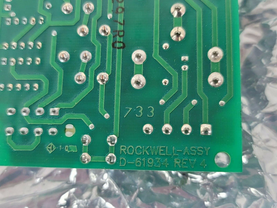 NEW ALLEN BRADLEY ROCKWELL D-61935 PLUG IN BOARD REV. 7 165347 D61935