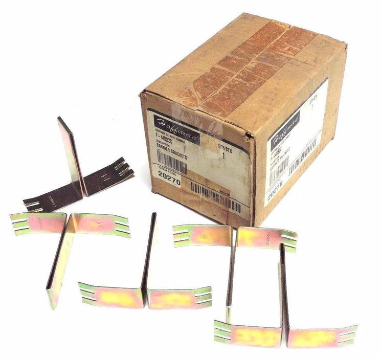 BOX OF 5 NEW HOFFMAN F-44BB2C BARRIER BRACKETS F44BB2C