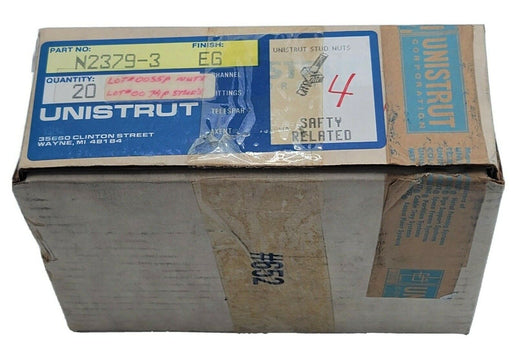 BOX OF 22 NEW UNISTRUT N2379-3 FINSH EG STUDS 5/16''-18X1-3/8''