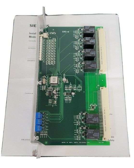 NEW SIEMENS 500-033250 CRC-6 FIRE ALARM RELAY CARD REV. 02.01 500033250 CR6