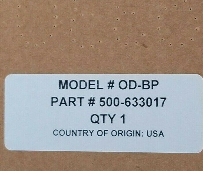 NEW SIEMENS 500-633017 OUTER DOOR BLANK OD-BP 500633017 ODBP