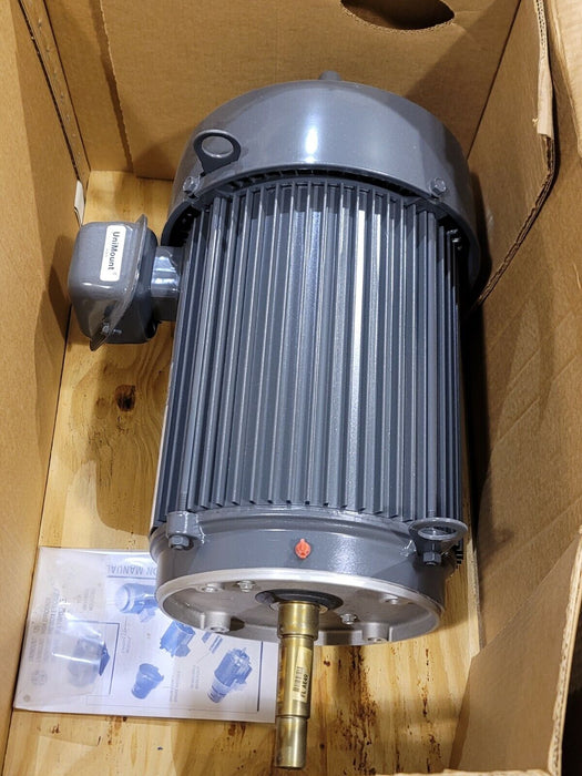 NIB US MOTORS UJ10S2AM MOTOR 10HP, 1755 RPM, TYPE: UT4, 208-230/460 & 190/380V