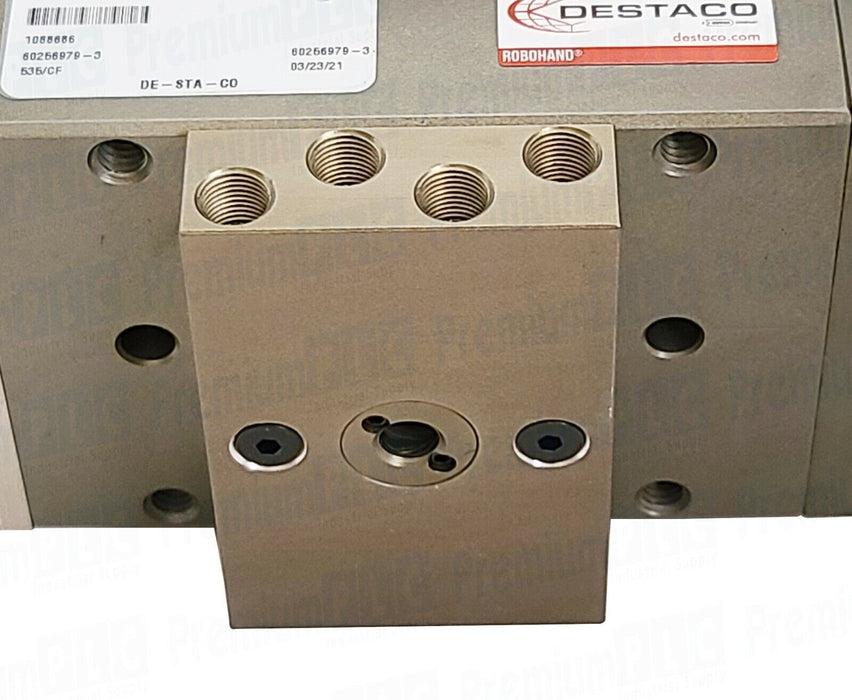 NEW DESTACO ROBOHAND RR-46-180-M MEDIUM DUTY FLANGE OUTPUT ROTARY ACTUATOR NSNP
