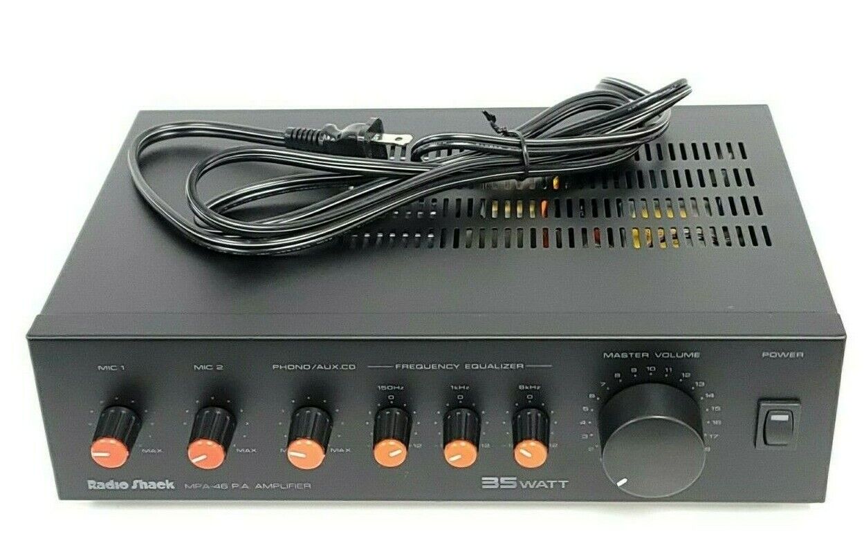 NEW RADIO SHACK 32-2042 PUBLIC ADDRESS AMPLIFIER 322042
