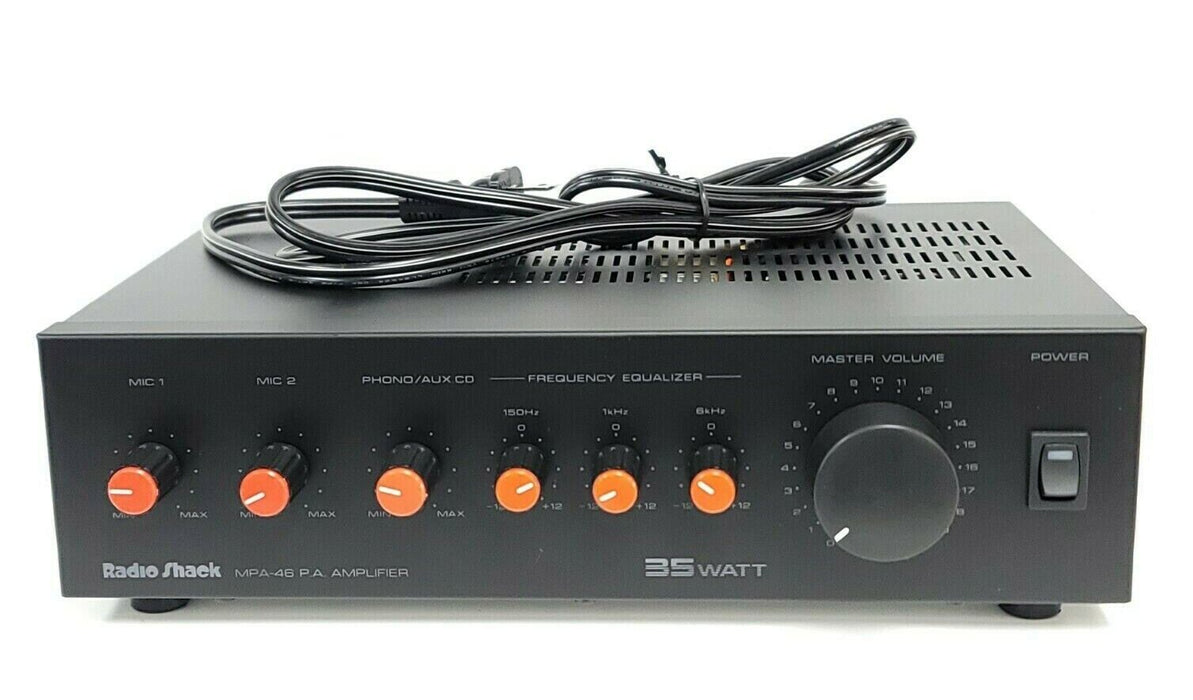 NEW RADIO SHACK 32-2042 PUBLIC ADDRESS AMPLIFIER 322042