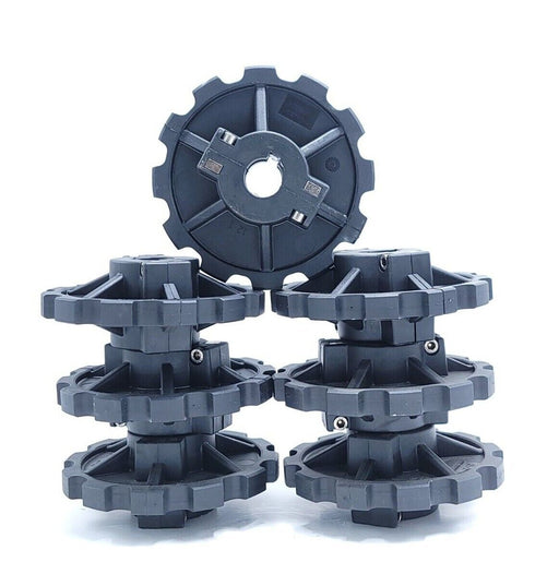 LOT OF 7 NEW REX 12T SINGLE ROW SPROCKETS