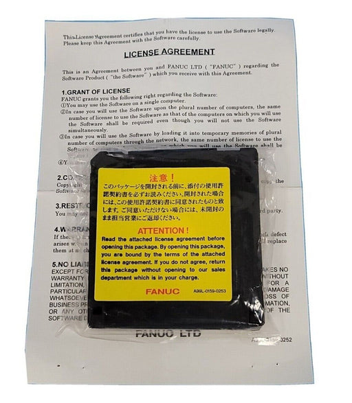 NEW FANUC A02B-0207-K770 OPEN CNC FLOPPY DISK SET EN07-1, EN07-2, EN07-3, EN07-4